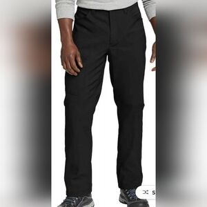 Eddie Bauer Men's Dark Black Cargo Pants